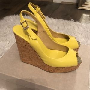 Jimmy Choo Sling-Back Wedges